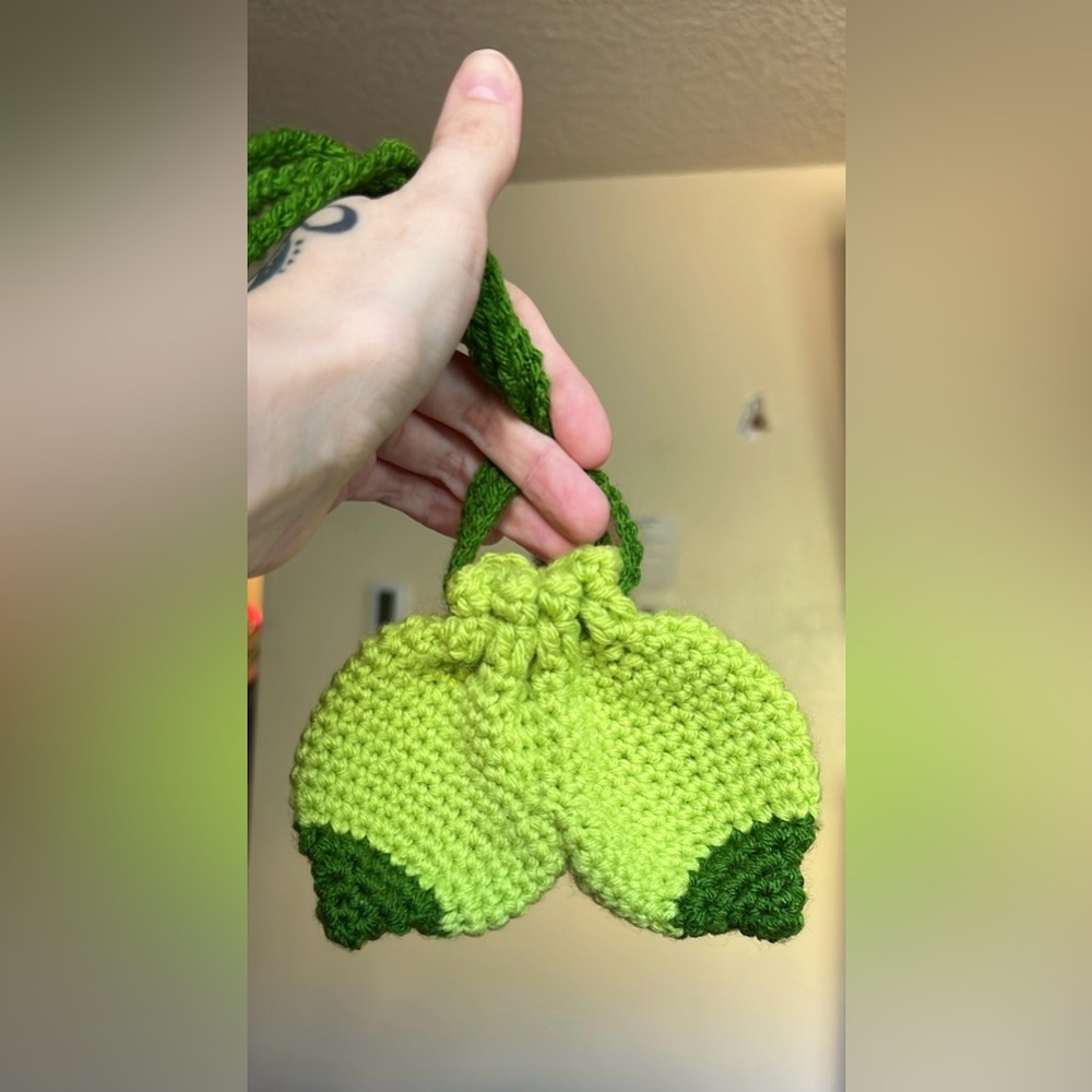 Crocheted Boobie Bag 🔥